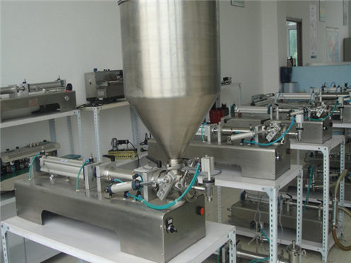 Full pneumatic liquid&paste filling machine 50-1000ML1