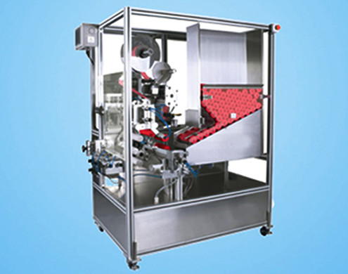 plastic tubes labeling equipment without automatic tubes machine