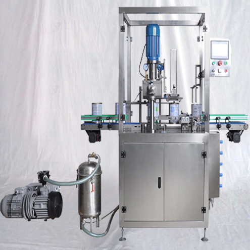 màquina de separació de buit amb segellador automàtic de càpsules de rentat de gas nitrogenat per tancar el contenidor de pols de llet de fruits secs